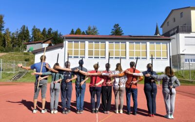 TaiJi Stock „Blauer Drache“ und TaiJi Quan 24 Figuren Wo 5